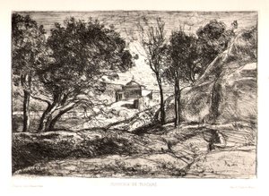 Memory of Tuscany by Jean Baptiste Camille Corot